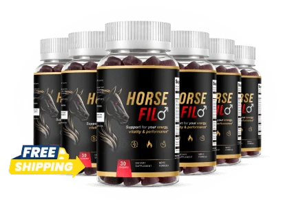 Order HorseFil 6 Bottle Best Seller Natural Men's Daily Gummy