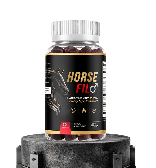 HorseFil Gummies Men's Daily Energy Vitality Performance Supplement 30 Gummies